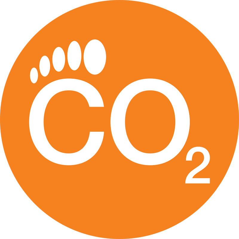 Logo von igus für den CO2 Dußabdruck
